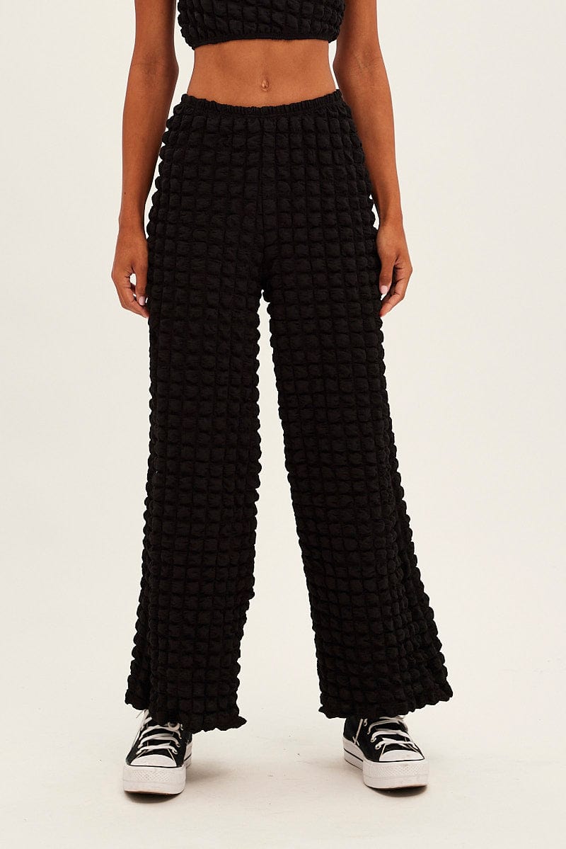 Black Wide Leg Pants for Ally Fashion