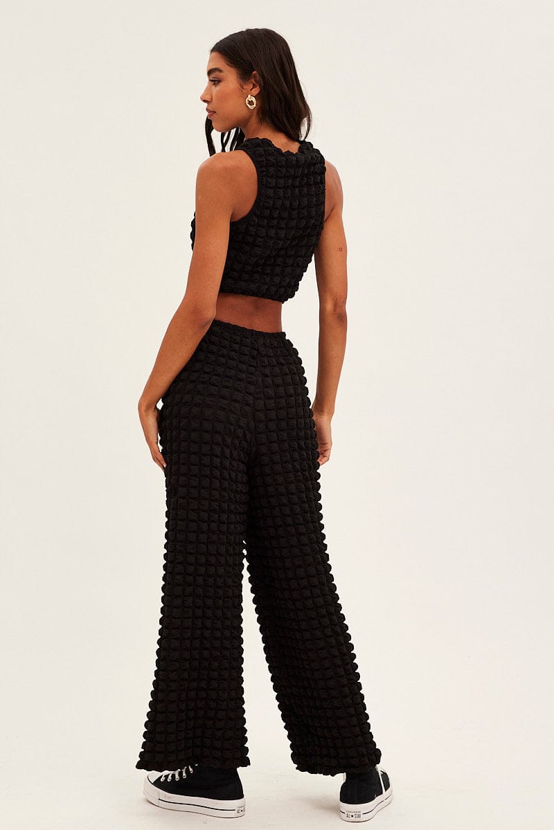 Black Wide Leg Pants for Ally Fashion