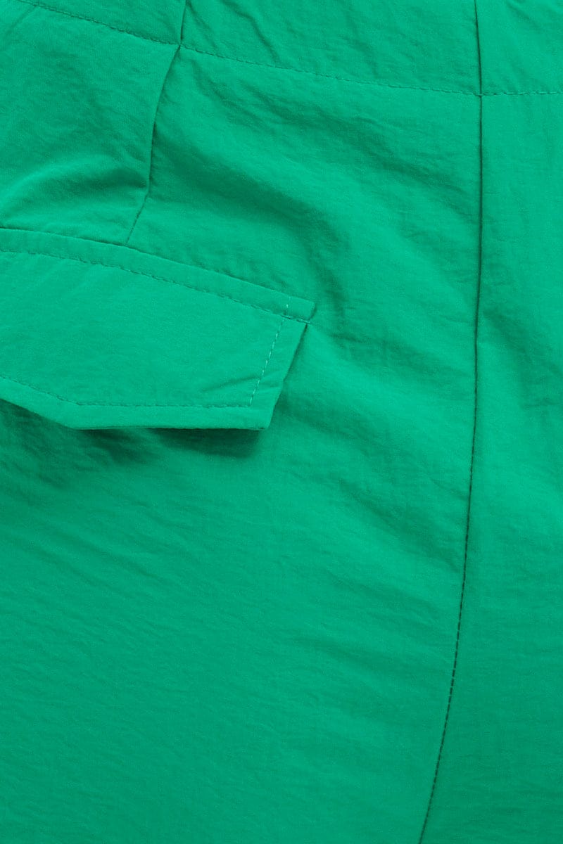 CARGO PARACHUTE PANTS - Green