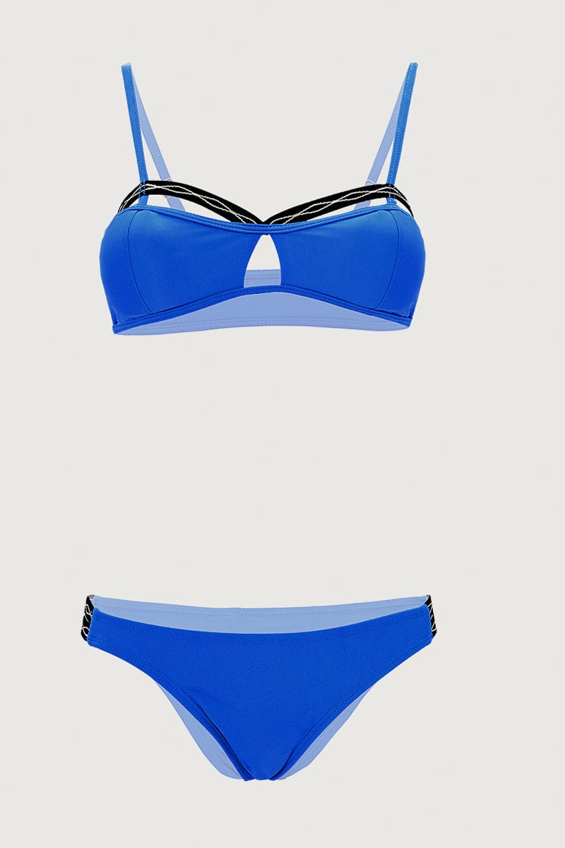 Women’s Blue Two Piece Bikini | Ally Fashion