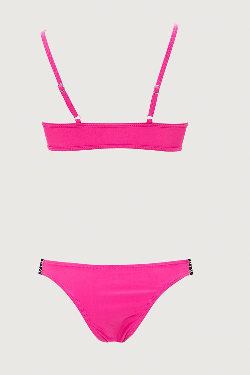 BW SWIMWEAR TOP Pink Two Piece Bikini for Women by Ally