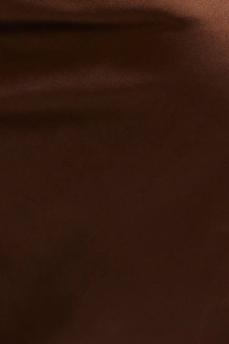 CAMI Brown Cami Top for Women by Ally