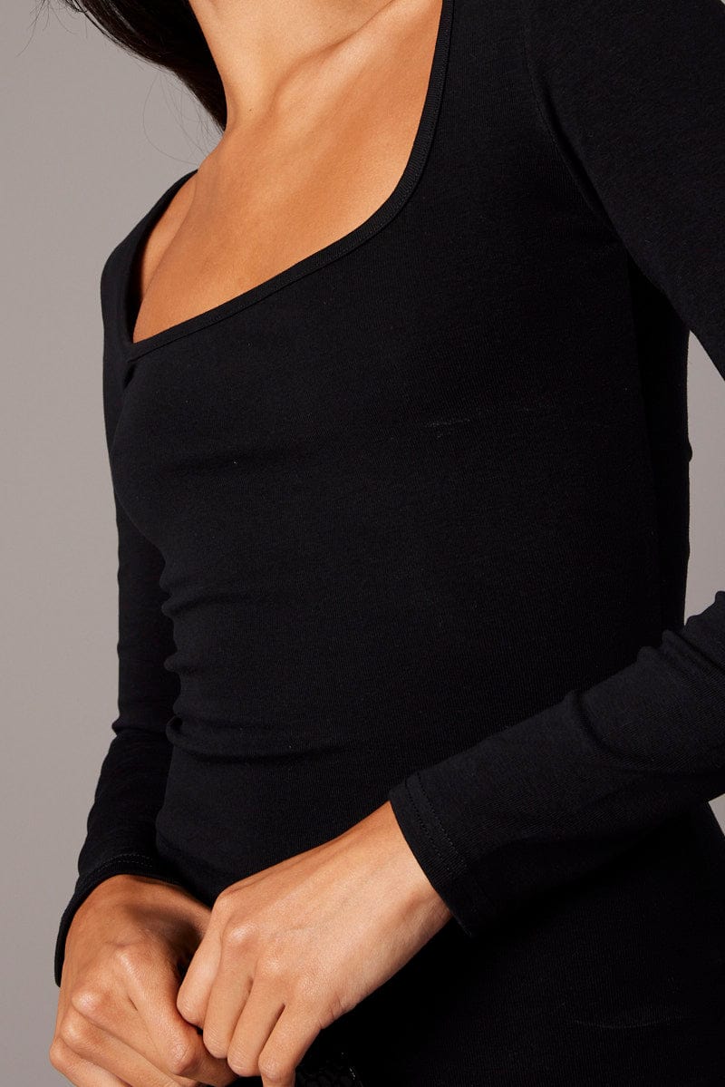 Black Bodycon Dress Long Sleeve for Ally Fashion