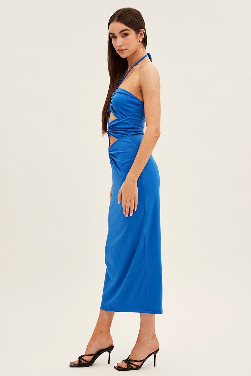 Blue Party Bodycon Dress for Ally Fashion