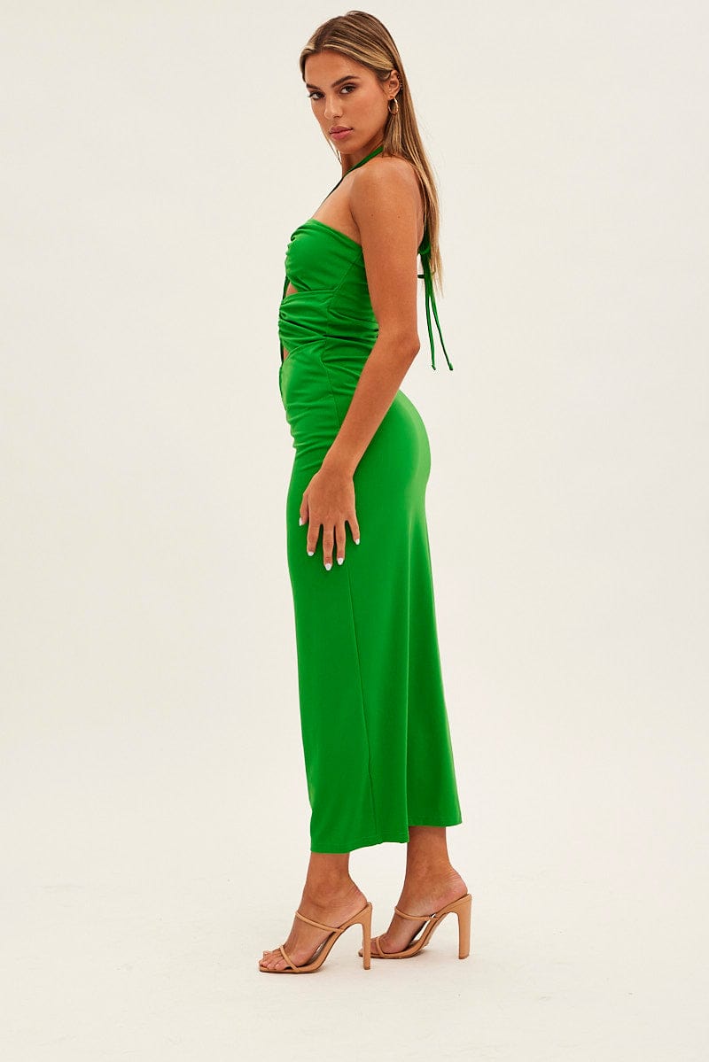 Green Party Bodycon Dress for Ally Fashion
