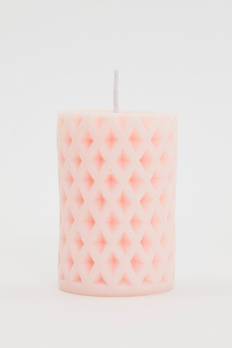 DECORATIONS Pink Scented Candle for Women by Ally
