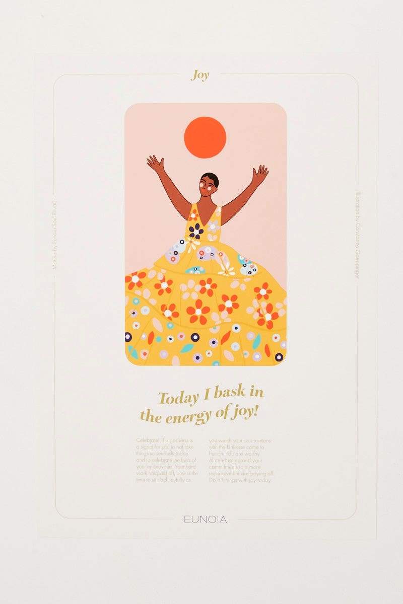 DECORATIONS Print Eunoia Soul Ritual Joy A4 Print Only for Women by Ally