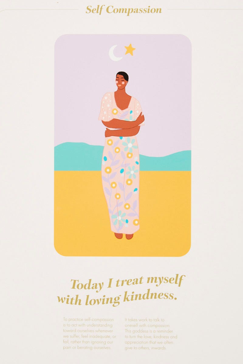 DECORATIONS Print Eunoia Soul Ritual Self Compassion A4 Print Only for Women by Ally