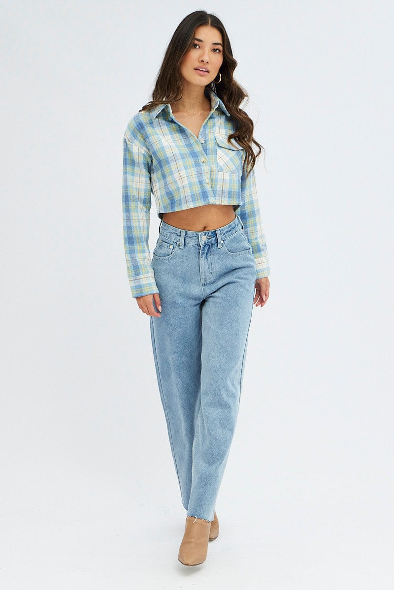 Denim Wide Leg Denim Jeans High Rise for Ally Fashion