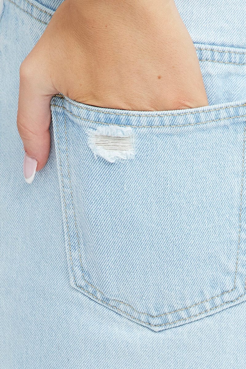 Denim 90's Wide Leg Jeans for Ally Fashion