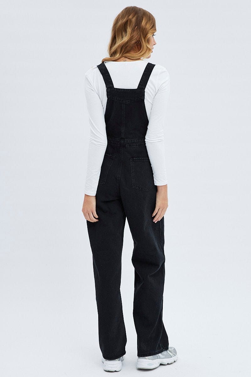 Black Overall Denim for Ally Fashion