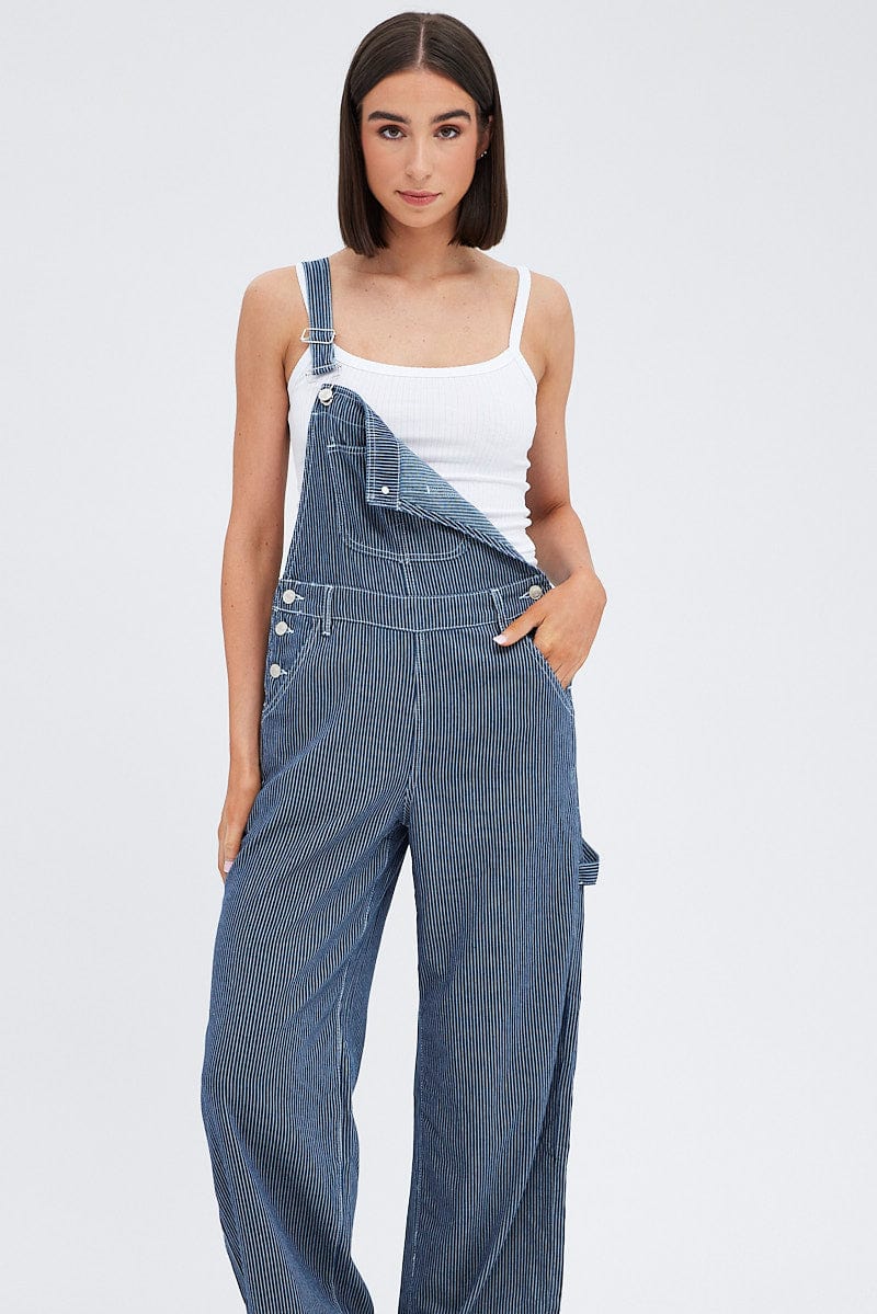 Blue Denim overall for Ally Fashion