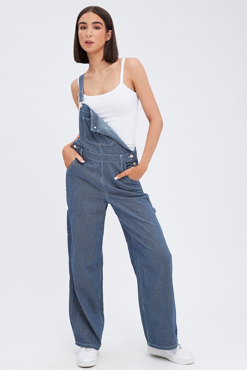 Blue Denim overall for Ally Fashion