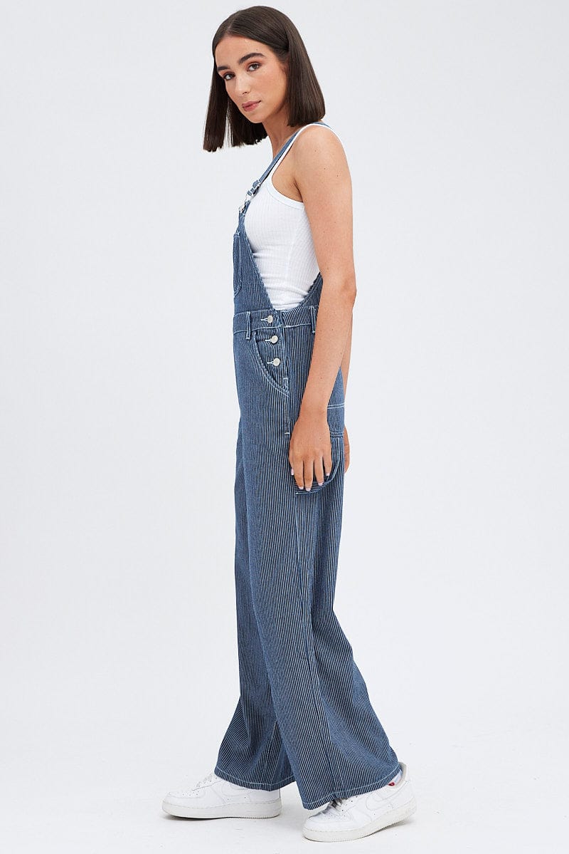 Blue Denim overall for Ally Fashion