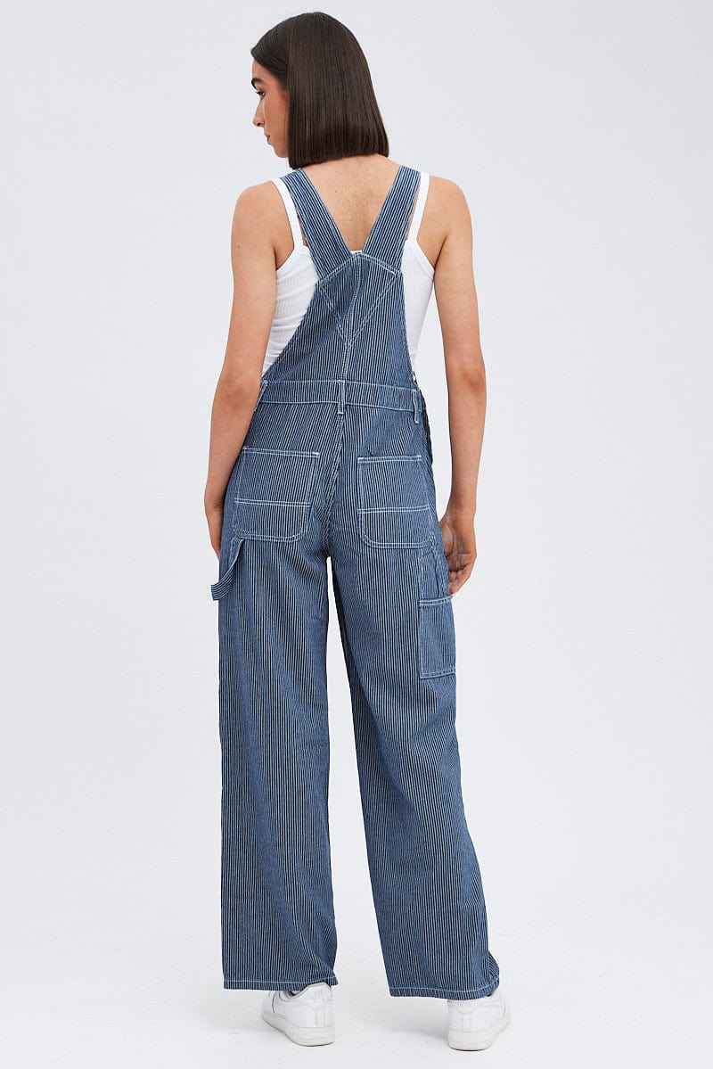 Blue Denim overall for Ally Fashion