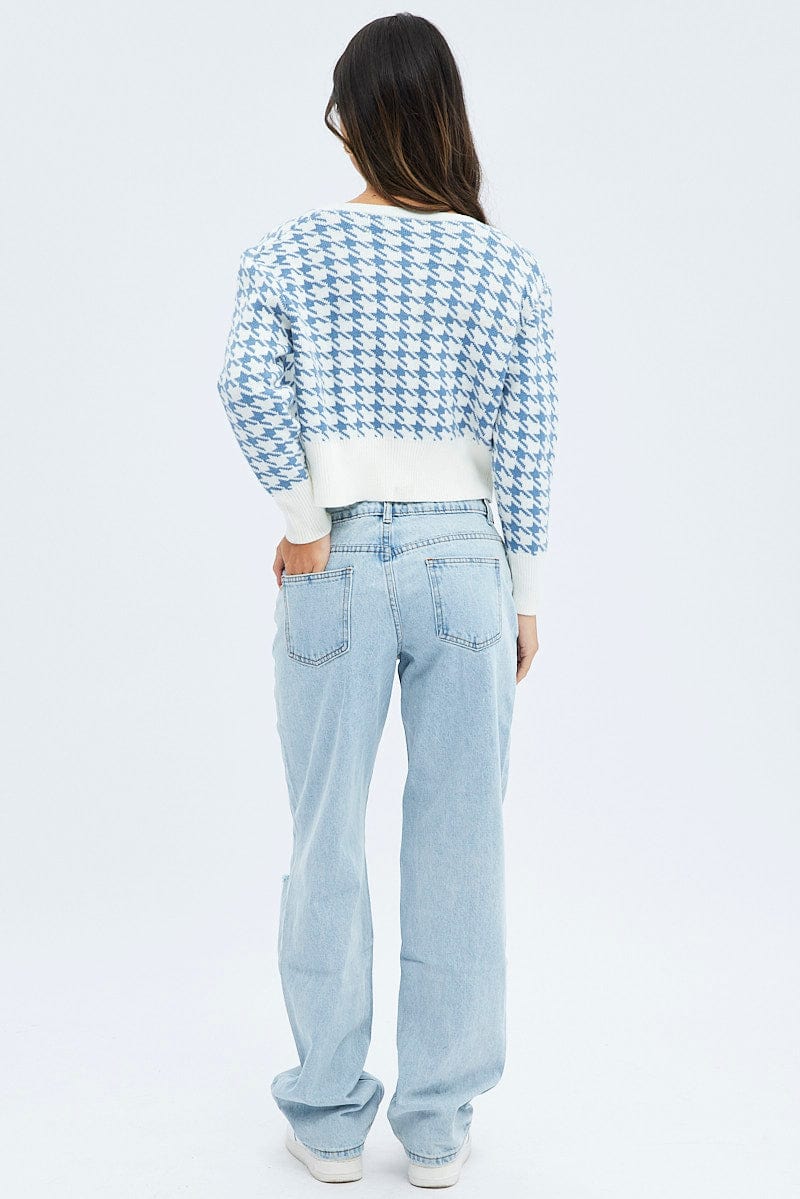 Denim Baggy Jeans Low Rise for Ally Fashion