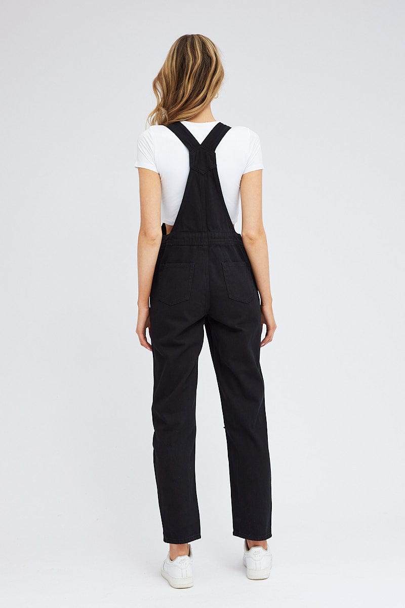 Black Overall Jeans for Ally Fashion