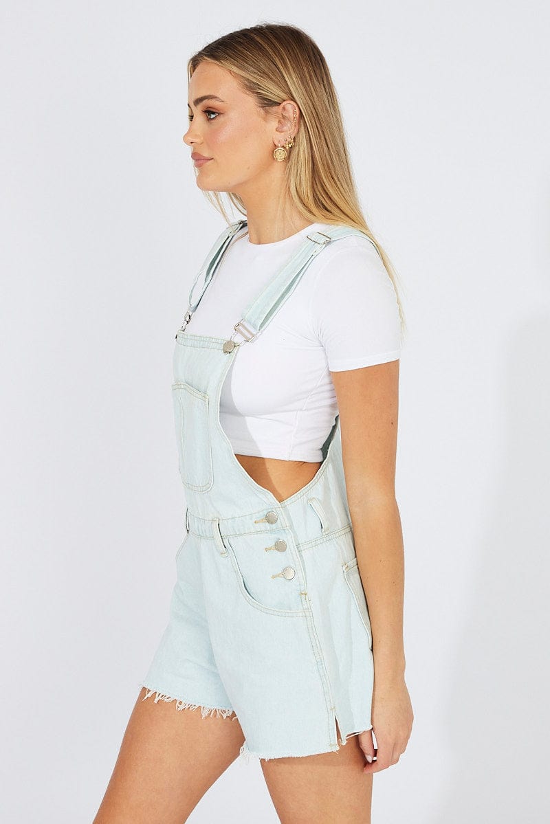 Denim Short Overall Jeans for Ally Fashion