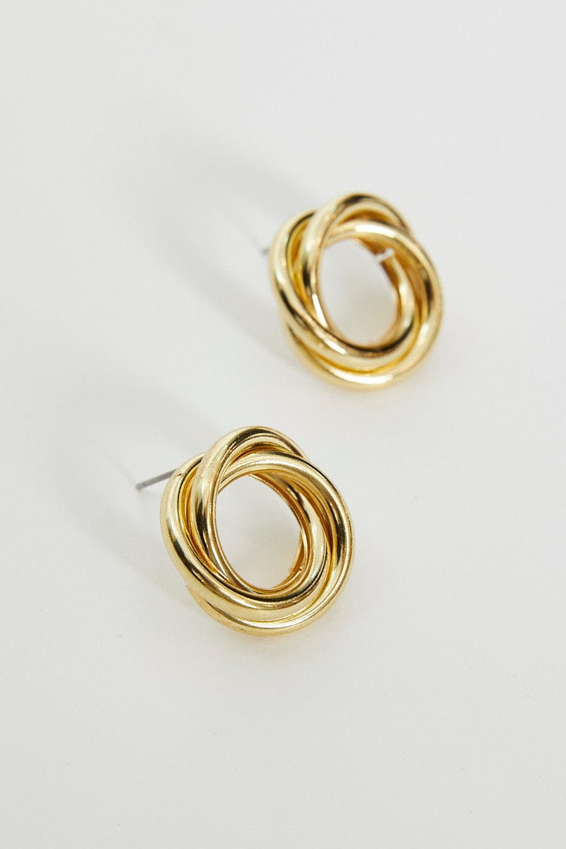 EARRINGS Metallic Earring for Women by Ally