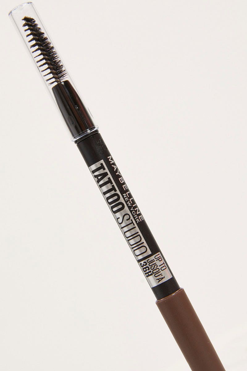 EYE & BROWS Brown Maybelline Tattoo Brow Pencil Deep Brown for Women by Ally