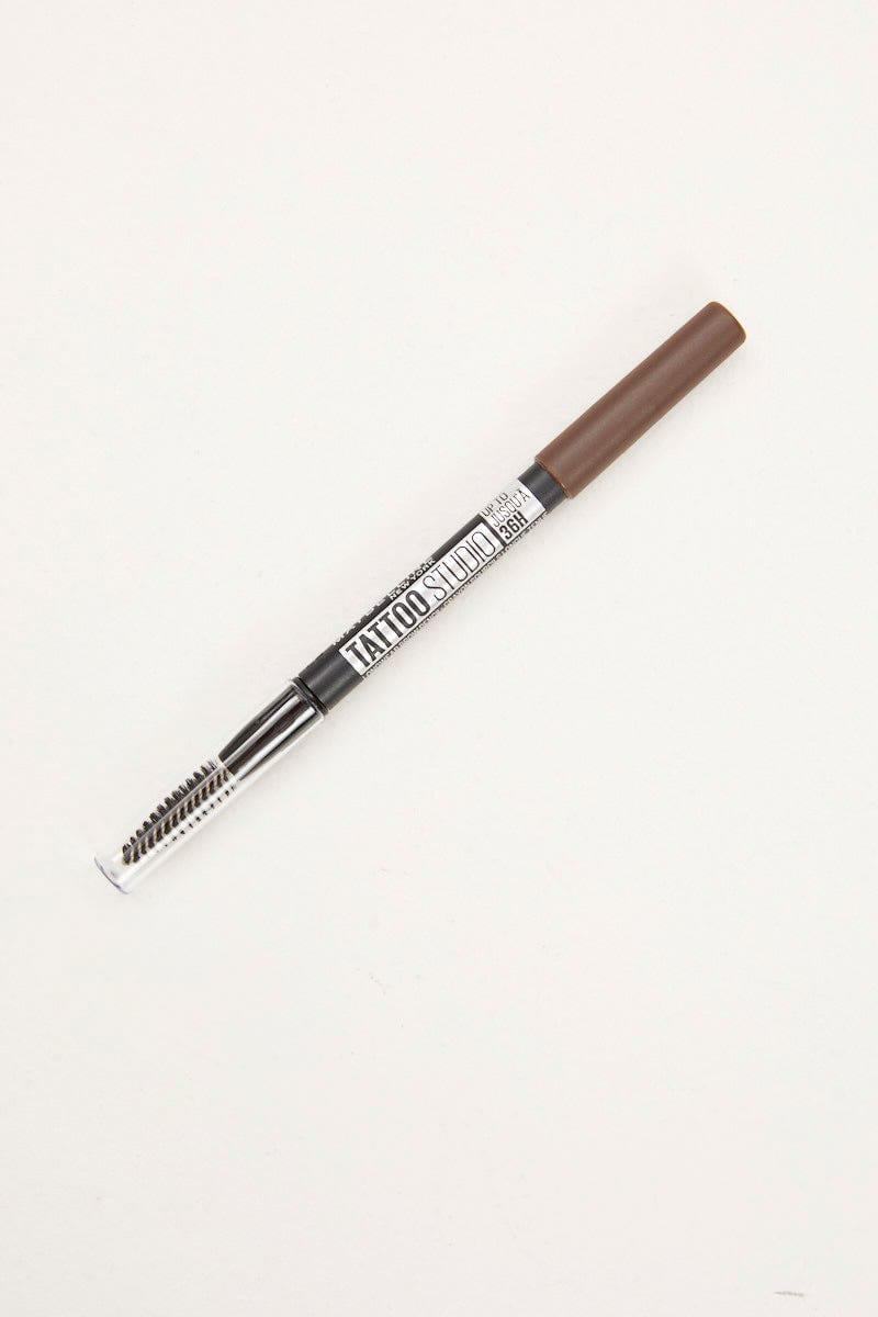 EYE & BROWS Brown Maybelline Tattoo Brow Pencil Deep Brown for Women by Ally