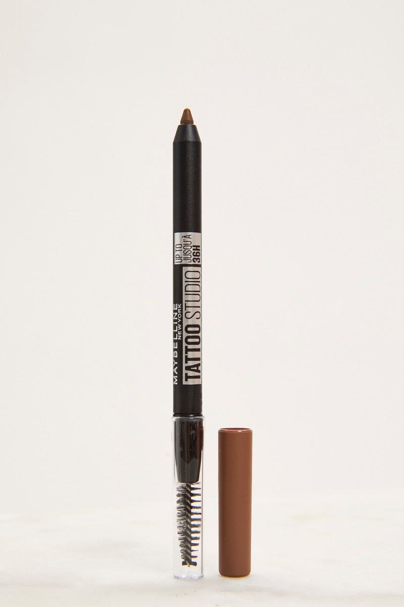 EYE & BROWS Brown Maybelline Tattoo Brow Pencil Soft Brown for Women by Ally