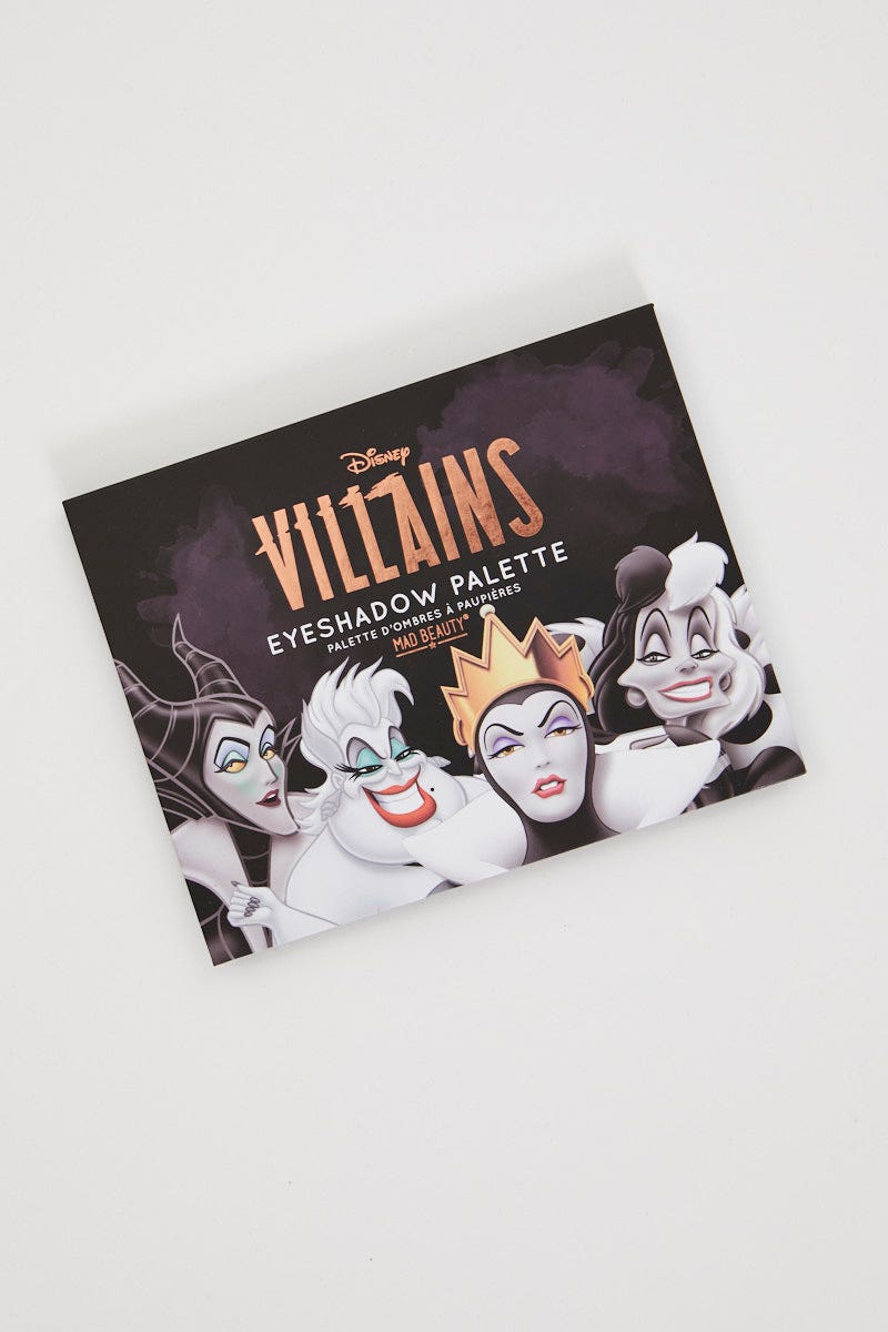 EYE & BROWS Multi Disney Villains Eyeshadow Palette for Women by Ally