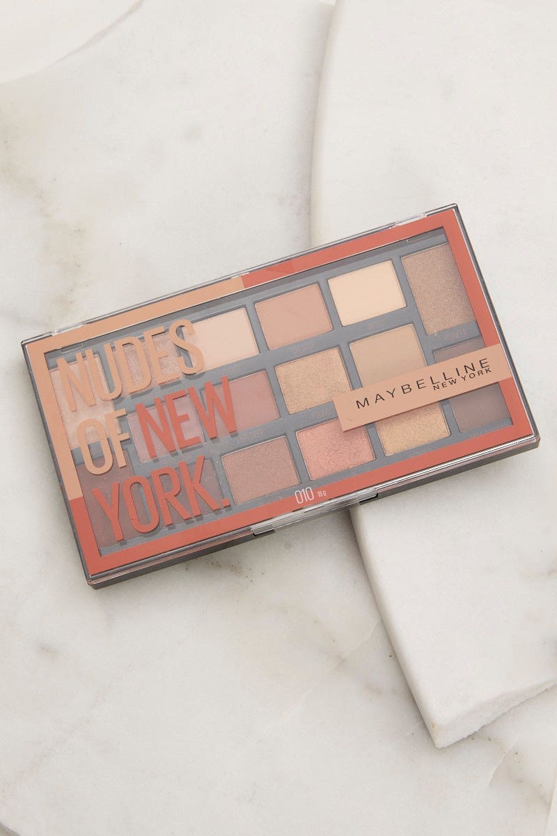 EYE & BROWS Multi Maybelline Nudes Of New York Eyeshadow Palette for Women by Ally