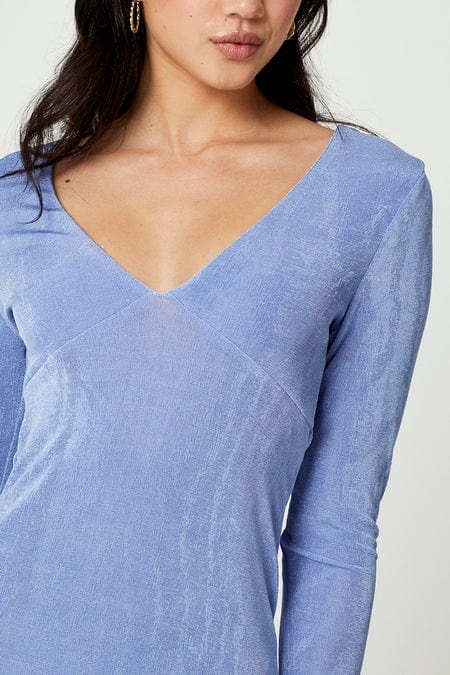 Women's Blue Bodycon Dress Long Sleeve | Ally Fashion Women's Blue Bodycon Dress Long Sleeve | Ally Fashion