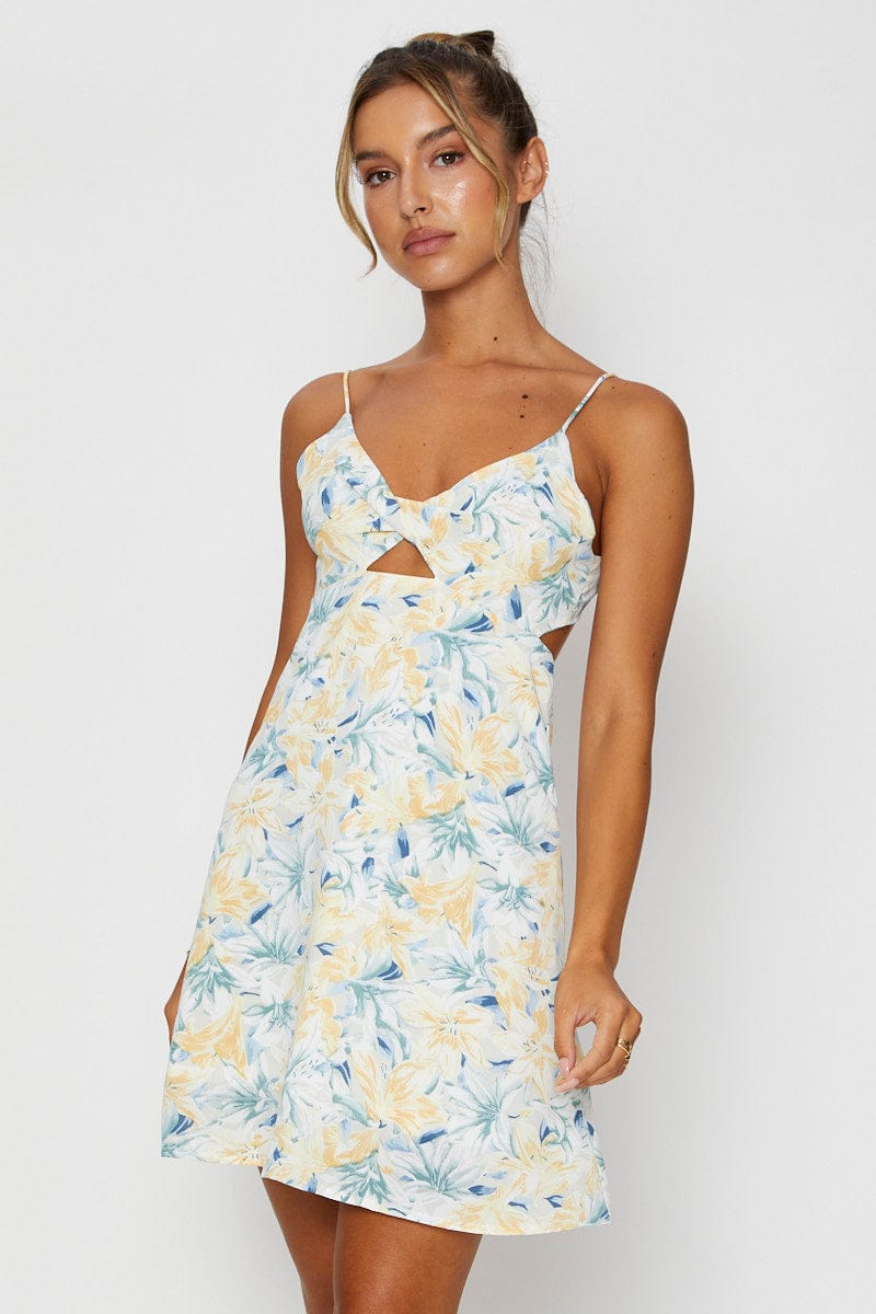 Women's Print A Line Dress Mini | Ally Fashion Women's Print A Line Dress Mini | Ally Fashion