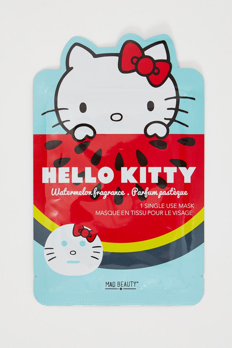 FACE Multi Hello Kitty Watermelon Face Mask for Women by Ally