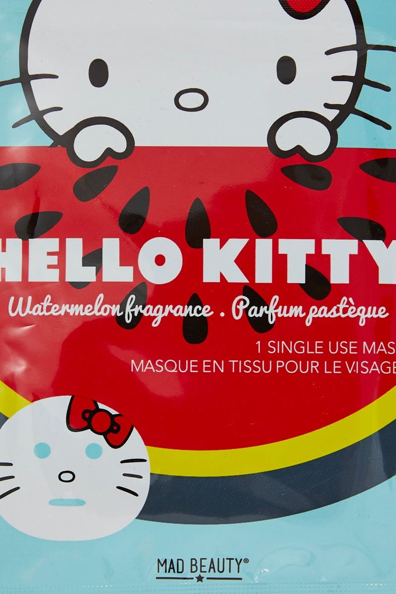 FACE Multi Hello Kitty Watermelon Face Mask for Women by Ally
