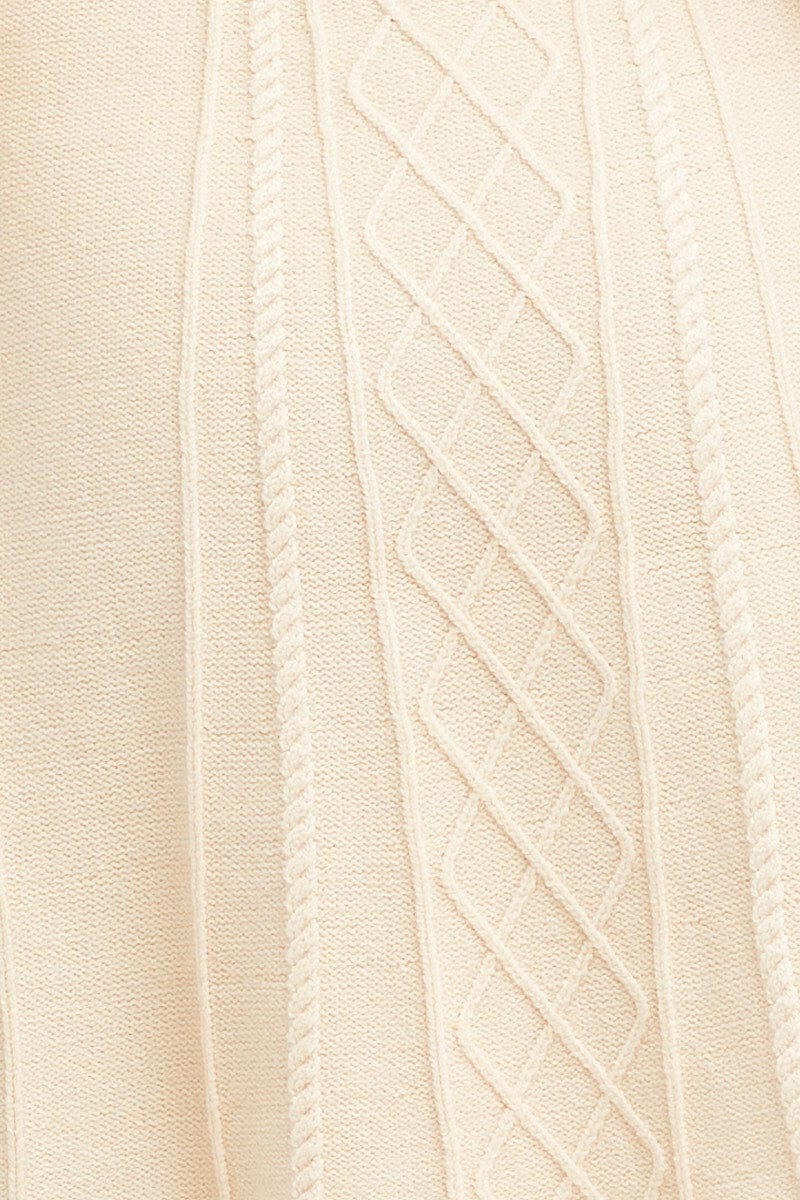 FB MINI DRESS White Dress Sleeveless Mini Knit for Women by Ally