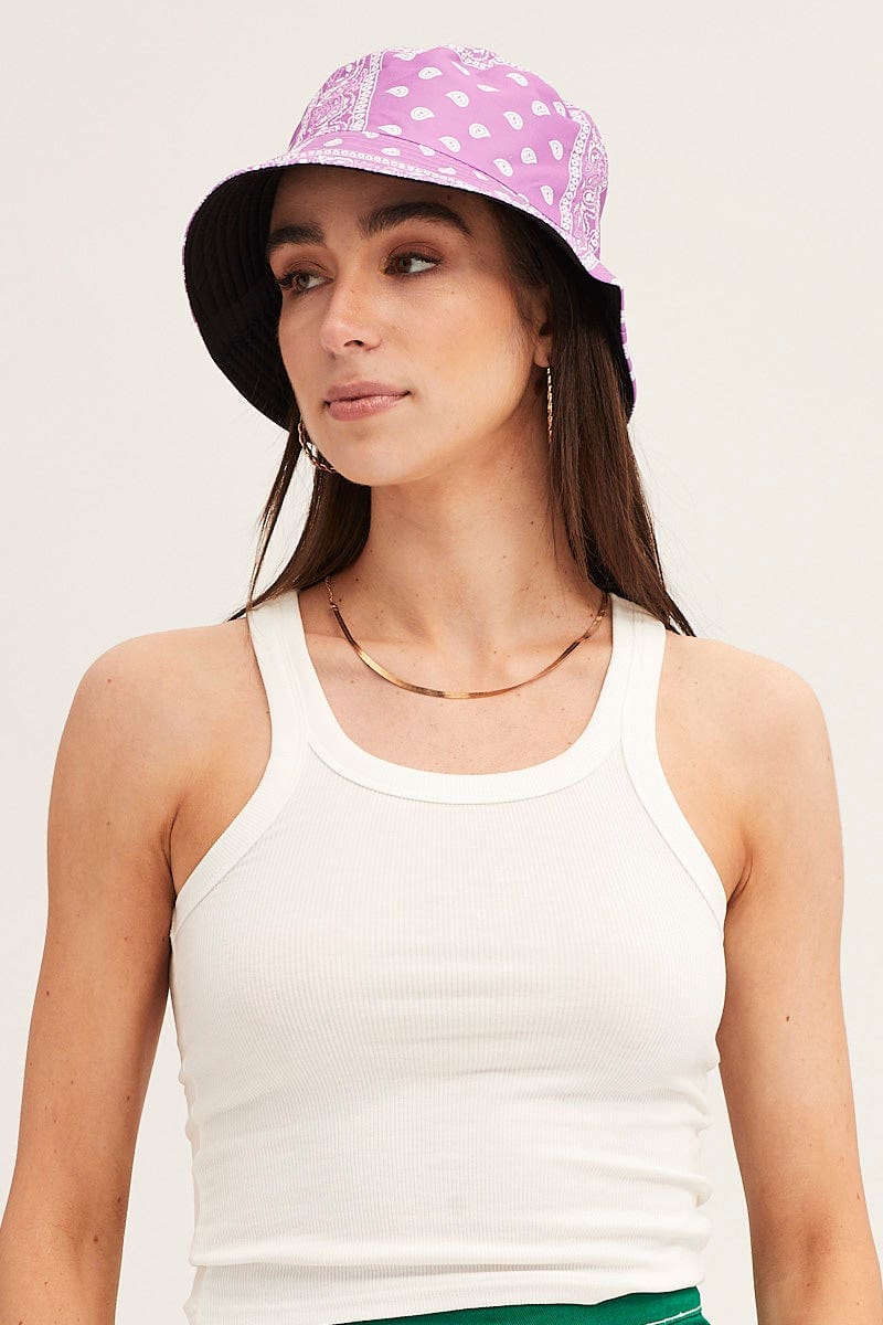GIFT Black Bucket Hat for Women by Ally