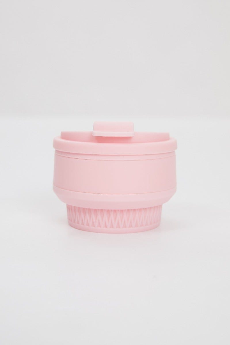 GIFT Pink Nyla Rose Collapsable Re-Useable Cup for Women by Ally