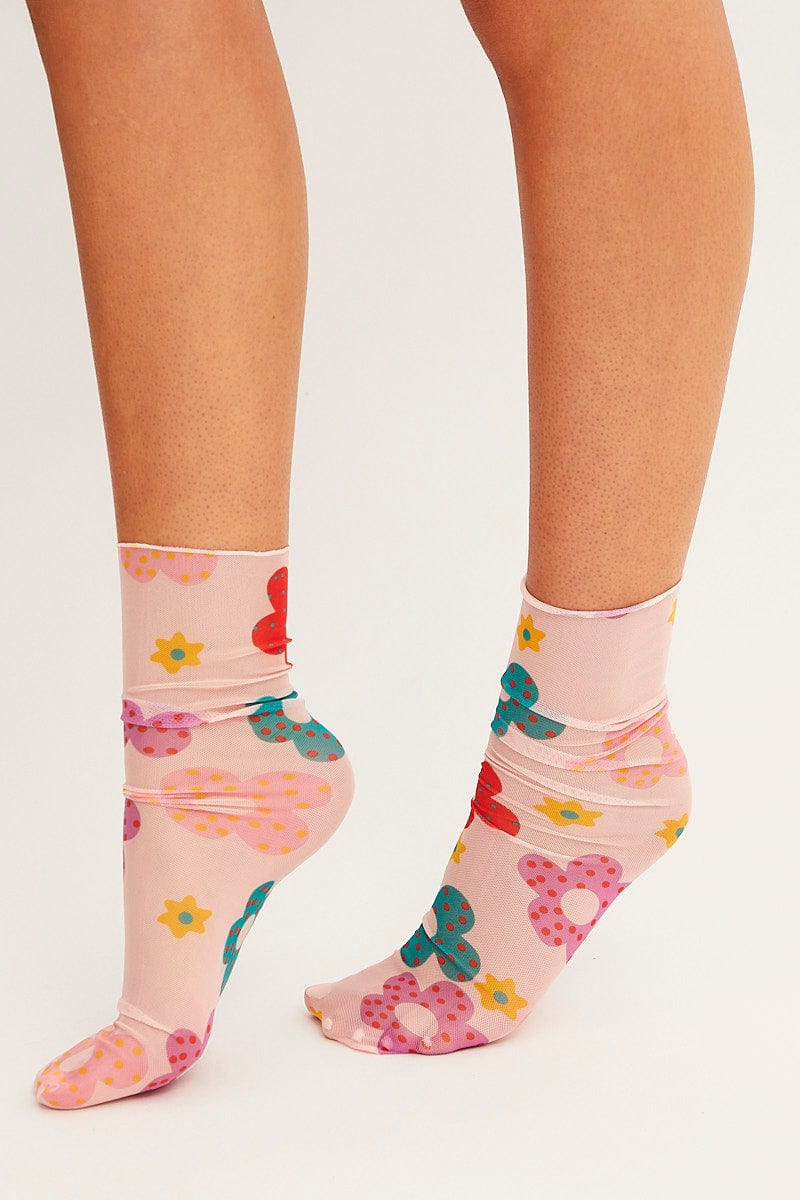 GIFT Print Socks for Women by Ally