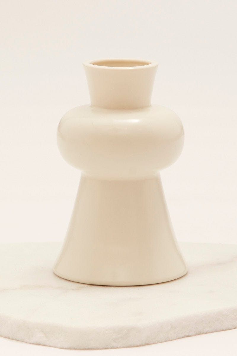 GIFT White Stacked Vase for Women by Ally