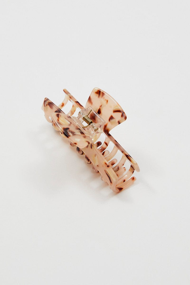 HAIR ACCESSORY Camel Hair Clip for Women by Ally