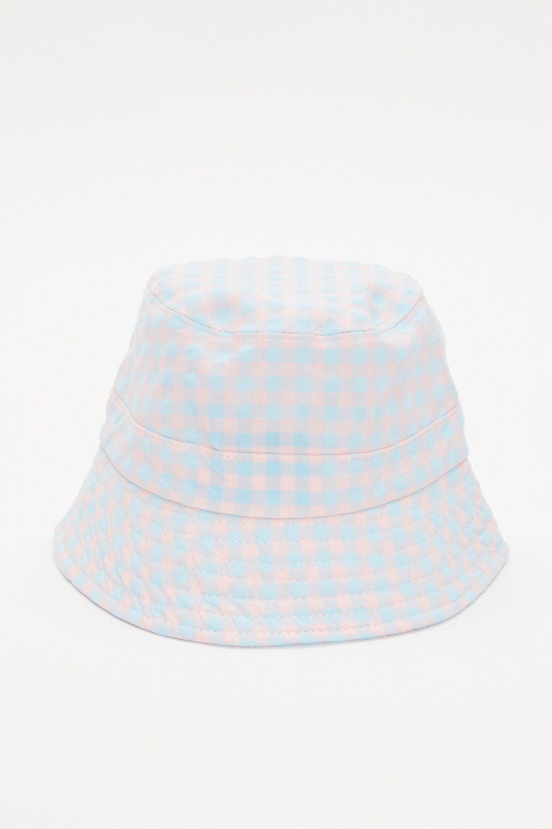 HATS Print Bucket Hat for Women by Ally