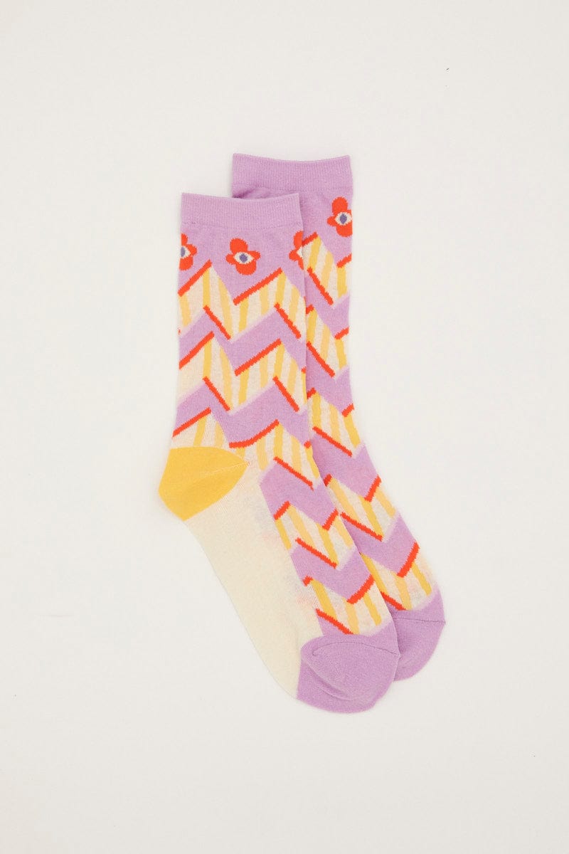 HOSIERY Multi Socks for Women by Ally