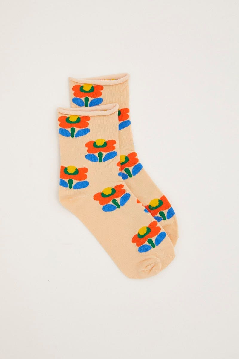 HOSIERY Print Socks for Women by Ally