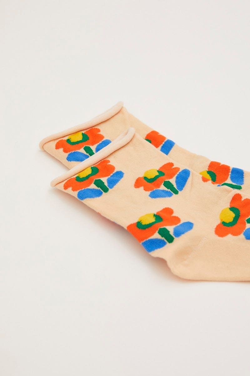 HOSIERY Print Socks for Women by Ally