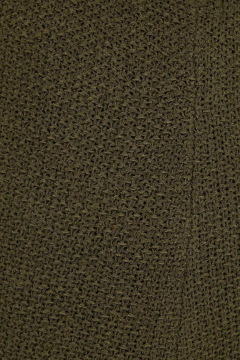 HW SHORT Green Knitted Short for Women by Ally