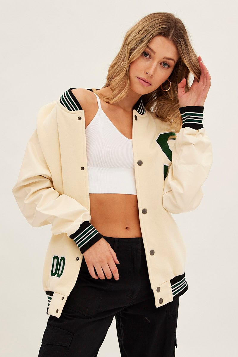 Green Jacket Long Sleeve for Ally Fashion