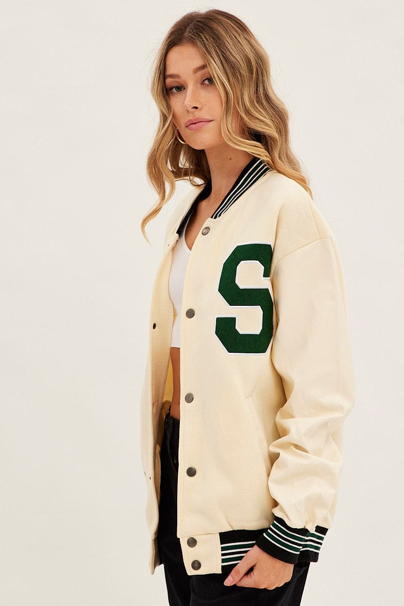 Green Jacket Long Sleeve for Ally Fashion