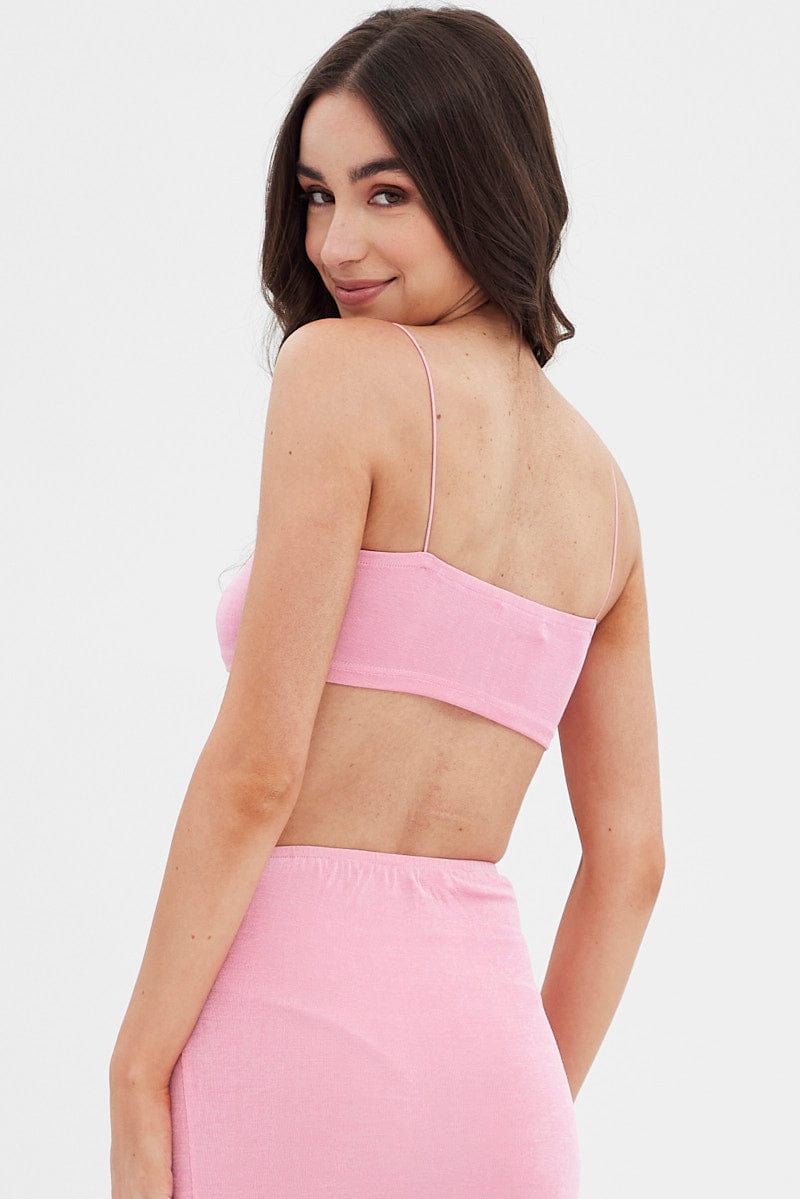 Pink Singlet Top for Ally Fashion