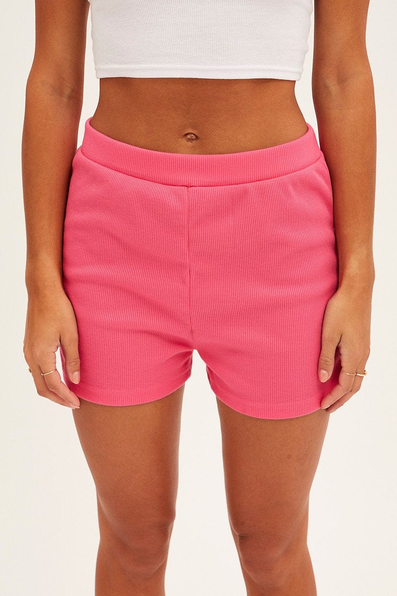 LG SET Pink Crop Top Loungewear Set for Women by Ally