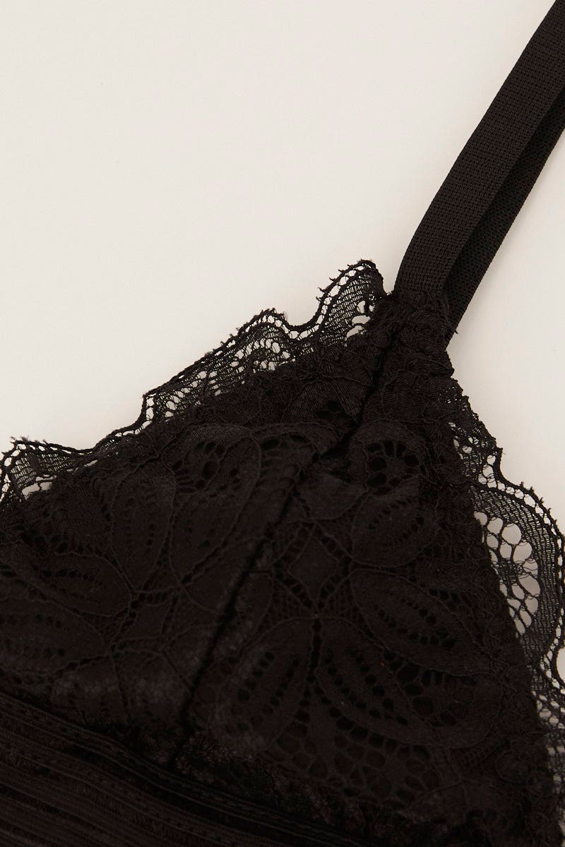 Women’s Black Lace Lingerie Set | Ally Fashion