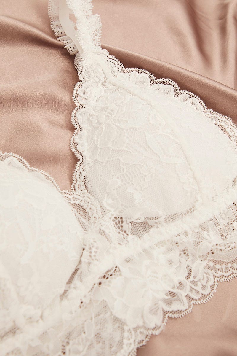 Women’s White Lace Lingerie Set | Ally Fashion