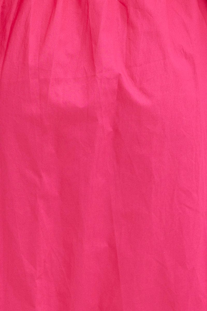 MAXI DRESS Pink Dress Off Shoulder Maxi for Women by Ally